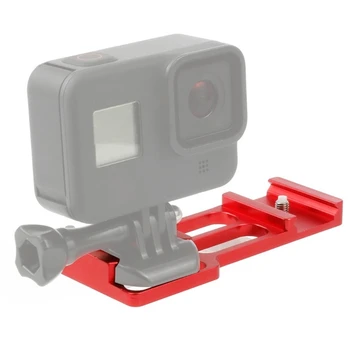 20 mm Странично Монтиране на Релса за Спортни Камери за 360 X3/Hero10 11 Выдолбленный Основен Скоба Здрави Винтове, Определя Конектор на Притежателя на H7EC