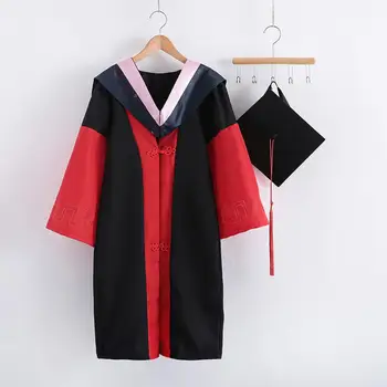 2023 Универсално дипломное рокля, выпускное рокля, шапка, хавлия, Студентски церемония за връчване на дипломи, академично рокля, шапка, академично рокля