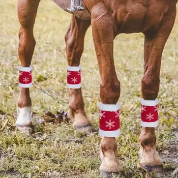 4x Тайна За Краката на Коня е Дебела Защита За Краката на Коня за Cosplay Спорт Коледа