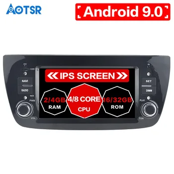 AOTSR GPS Навигация Android 9 кола DVD плейър видео автомобилен плейър Стерео за FIAT DOBLO/Opel Combo/Tour 2010 + Автомагнитола главното устройство