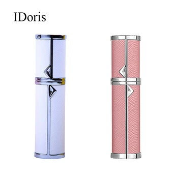 IDoris 5 мл Преносими парфюми за многократна употреба Флакон Пътен Помпа за изпомпване на спиртни напитки за многократна употреба спрей Dispensador De Perfume 2 ЕЛЕМЕНТА