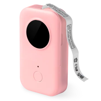 Pink Безжичен Производител на Етикети Phomemo D30 Мини Термотрансферен Печат Преносим Принтер за Етикети за Печат без Мастило за Домашно Schllo