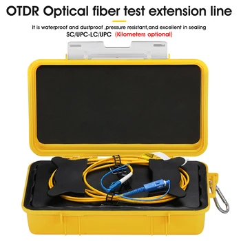 SC/UPC-LC/UPC OTDR Zone Eliminator, Оптичен пръстен на Оптични влакна Пусковая Кабелна кутия OTDR 500М 1 2 SM 1310/1550nm
