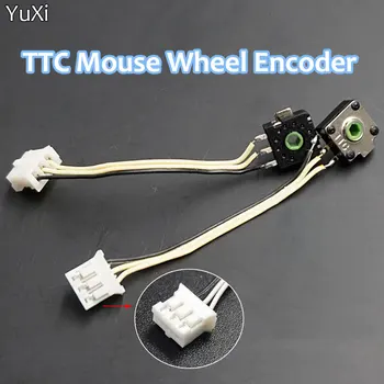 YUXI 1 бр. энкодер колелото на мишката на TTC за Razer Naga 2014 Hex V2 Мамба 5G Epic Chroma с вход за кодиране на кабели