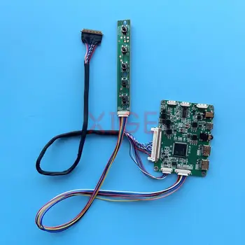 А контролер с LCD матрица е Подходящ за B125XW01 B125XW02 LP125WH2 лаптоп Дисплей 1366*768, HDMI-Mini Kit САМ USB Micro 12,5 