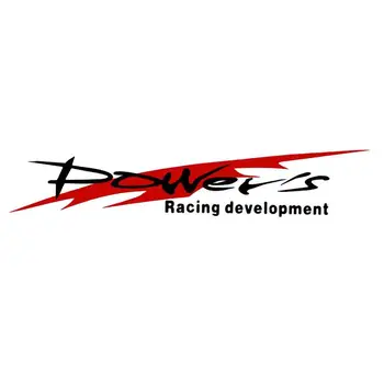 Автомобилни индивидуални спортни етикети Personality Trend Racing Development от Power's Спортна стикер с фин принтом, Светоотражающая Водоустойчив
