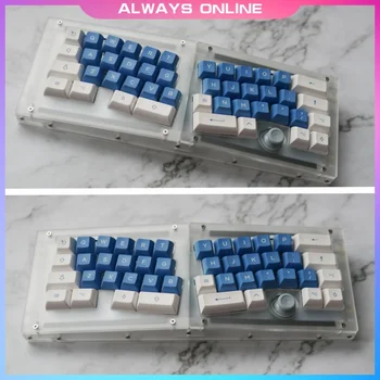 Алиса 40% Индивидуален набор от клавиатури Везни Mini Механичен набор от клавиатури Ергономичен Рокер с възможност за 