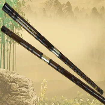 Бамбук флейта Професионални дървени духови Музикални Инструменти Flauta Напречен C / D / E /F / G КЛЮЧ Китайски Disi Напречен Flautas