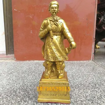 Виетнам Статуята на националния герой на Виетнам в Град Хошимин, на Юго-Източна Азия ДОМАШЕН ОФИС правителството носи късмет МЕДНА статуя