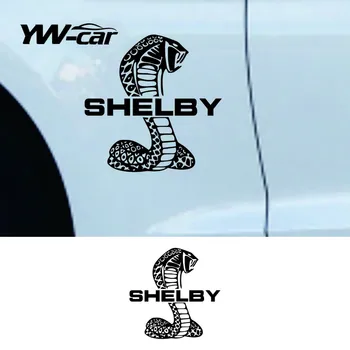 Винилови стикери Shelby Cobra На автомобилни стъкла, стикери за декор на бронята, аксесоари за Ford Mustang, Детайли за стайлинг на автомобили Shellby