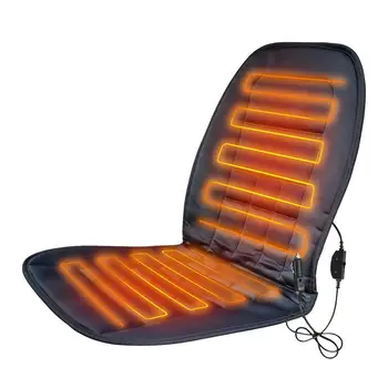 Възглавницата на седалката е с подгряване на автомобила Здрав Калъф с отопляеми седалки, Универсални Зимни седалките с подгряване Мат с автоматично подгряване на Автомобилни Аксесоари