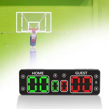 Дигитално табло Джобно преброяване мултифункционален електронно табло за футбол, Бейзбол игри на закрито тенис Баскетбол
