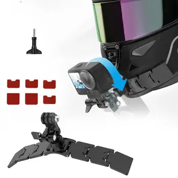 Държач за брадичката полнолицевого шлем за екшън камери DJI 360, Каишка, Преносимо Предно Закрепване за брадичката, Аксесоари за безопасно каране на мотоциклет