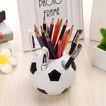 Държач за химикалки, канцеларски материали за студенти, Тенис на маса кутия за съхранение на моливи, футболен модел, поставка за чаши за моливи GDeals