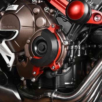 За Honda CB650R CB 650R 2019-2022 CB650F 2014-2020 Защитния Капак на Двигателя с ЦПУ Корпуса на Статора Защитник на Купето Отбивка Тампон Рамка Плъзгачи