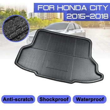 За Honda CITY 2015 2016 2017 2018 Авто подложка за пода, килима, защита на задния багажник от кал