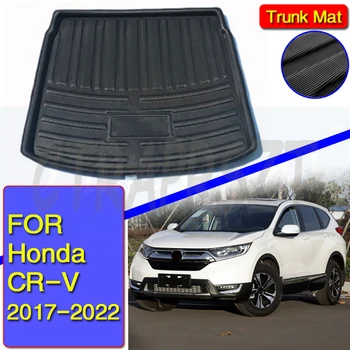 За Honda CR-V, CRV 5-то Поколение 2017 ~ 2022 Подложка За Багажника Заден Багажник Карго Палет Килим Kick Guard Protector Автомобилни Аксесоари