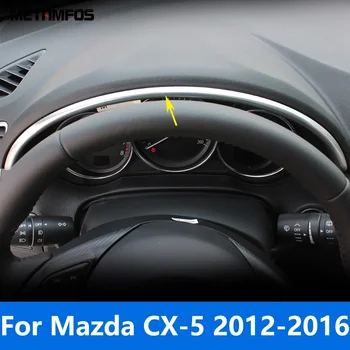 За Mazda CX-5 CX5 2012 2013 2014 2015 2016 Matte таблото, рамка арматурното табла, декорация, Аксесоари за интериорен дизайн, оформление на автомобила