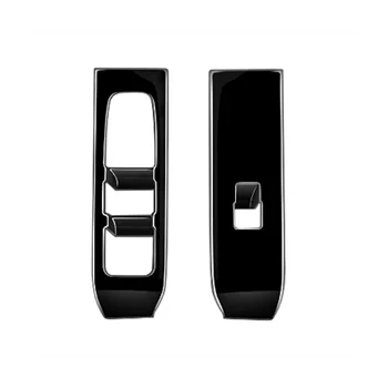 За Toyota Alphard 40 Серия 2023 + Ярко-Черно Вратата Подлакътник, Капак на Превключвателя Стеклоподъемника, Капачка за Управление на Стъкло RHD