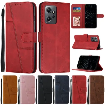 За Xiaomi Redmi Note 12 Калъф-книжка с панти капак-чантата За Корпуса Xiaomi Redmi Note 12 5G Калъф За телефон Redmi Note12 4G Кожени Калъфи