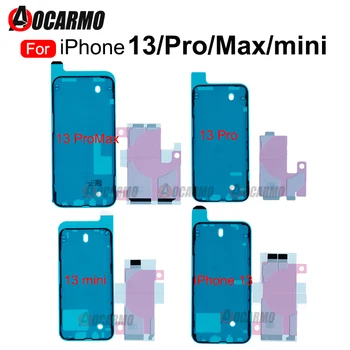 За iPhone 13 Pro Max Mini 13Pro, Водоустойчив стикер за преден LCD дисплей и батерия, Дубликат част