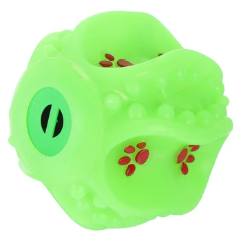 Играчка топка за липсващите продукти, пищащие играчки за малки кученца, спортни топки, захранващи дъвчащи лакомство за забавни кучета, Интерактивен