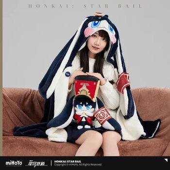 [Истински] Honkai: Производни от Star Rail, тематична серия на cosplay, с pom-помераните, плюшен шал, одеяло, скъпа домашна дреха, подарък за рожден ден