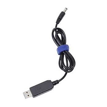 Кабел преобразуване на USB в постоянен ток от 5 до 12 В Голяма Напрежение Кабел 5,5x2,1mm Dc Щепсел, 1 M Нов