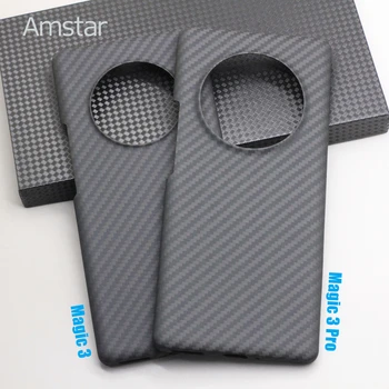 Калъф от чисто въглеродни влакна Amstar за Честта Magic 3 Pro Plus Ултра-Бизнес чанта за носене от арамидни влакна с защита от падане за Честта Magic Pro 3