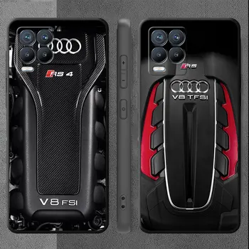 Луксозен Калъф за телефон с логото на Audi Sports Car за Oneplus 7T 7 Nord 2 5G CE2 N10 N20 в n100 N200 8 10 Pro 11 8T 9 Pro 9R 11R 10T Калъф