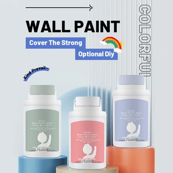 Малка подвижна четка за рисуване на стени, Универсална боя за ремонт на стените в спалнята