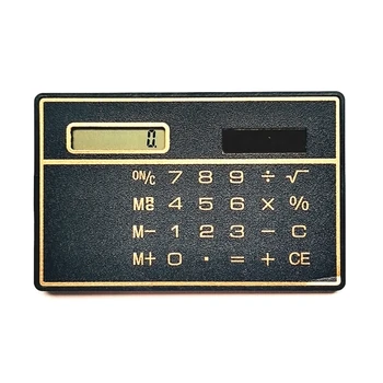 Малък Джобен калкулатор Калкулатор със слънчева енергия 8-цифрения Основен калкулатор