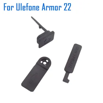 Нов оригинален прахоустойчив конектор Ulefone Armor 22 СИМ TF, USB-гумен съединител, прахоустойчив, жак за слушалки Ulefone Armor 22 за смартфон