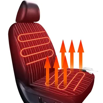 Седалките с подгряване за кола, удобна възглавница за сядане с нагревател, нагревател седалки с интелигентен контрол на температурата за дома