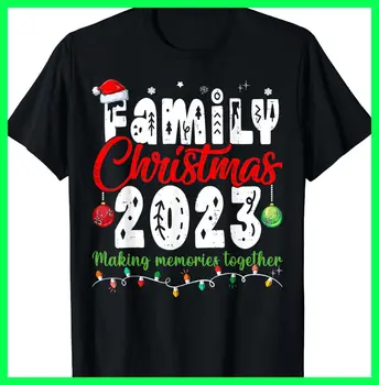 Семеен коледен костюм 2023, забавна коледна тениска с Дядо Елф, S-5XL
