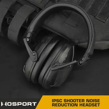 Слушалки Активни слушалки за стрелба с Електронна защита на слуха Защита на ушите, намаляване на шума Активни ловни слушалки