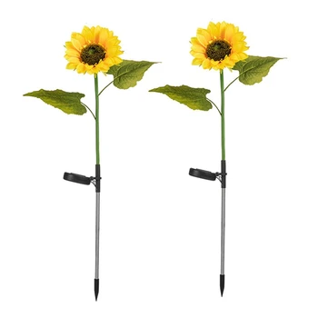 Слънчевата светлина Sunflowers с водоустойчиви цветя за декорация на двор и градина