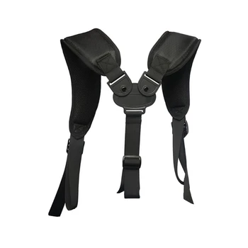 Универсална чанта за голф с двойни сменяеми плечевыми презрамки Удобен колан за носене на раницата Здрав колан, чанта за голф