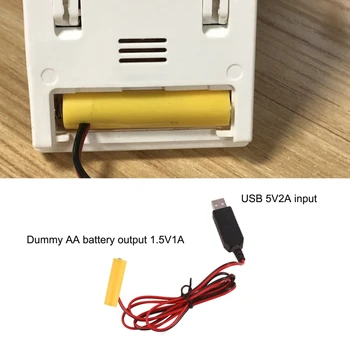 Устранители адаптер USB от 5 до 1,5 AA Заместват 1x AA от 1,5 на електрически играчки