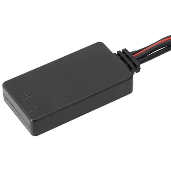 Черен кабел-адаптер за Автомобилна стерео уредба, 1БР 5.0 AUX Аудио, автоматично конектор, музика, Трайно Ново Практично качество