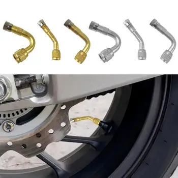 Ъгъл на наклона на 45/90/135 градуса, Месинг автоматично удължаване на вентила гуми, Автоматично адаптер за клапан мотоциклет, удължител надуваем тръба за гуми